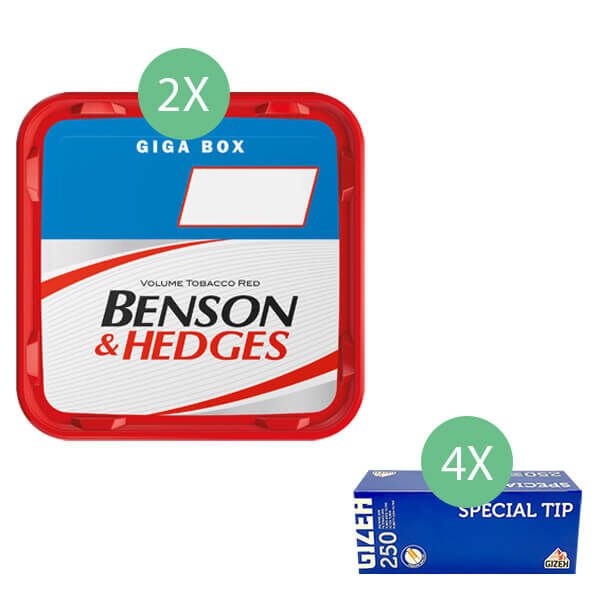 2_benson_tabak_1000_gizeh_special_tip filterhülsen